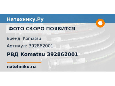 РВД Komatsu 392862001