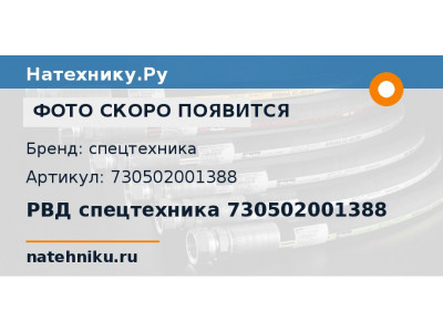 РВД спецтехника 730502001388