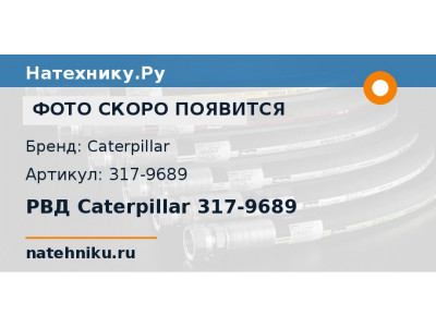 РВД Caterpillar 317-9689