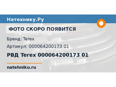 РВД Terex 000064200173 01