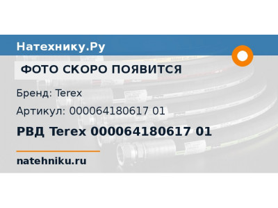 РВД Terex 000064180617 01