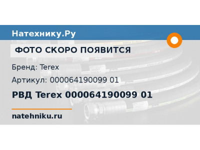 РВД Terex 000064190099 01