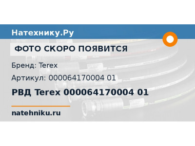РВД Terex 000064170004 01