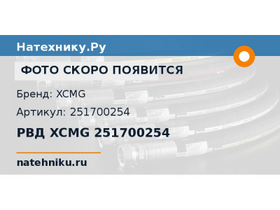 РВД XCMG 251700254