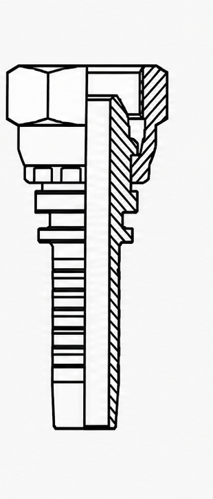 Схемы METRIC, JIC, NPTF, KOMATSU